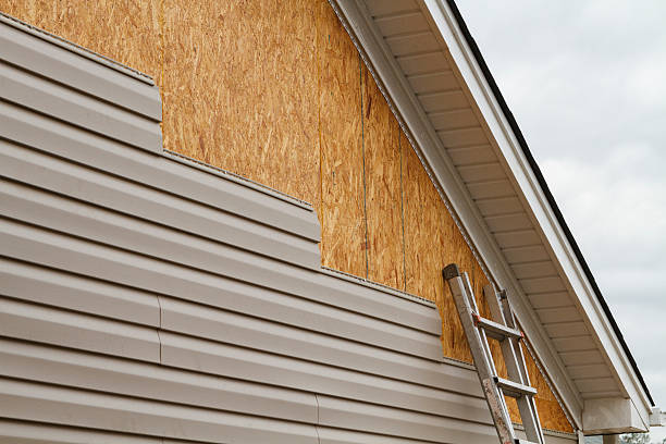 Professional Siding Contractor technician working in Rappahannock Academy, VA